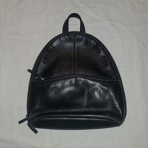 Tignanello Leather Backpack Black